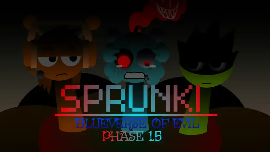 Sprunki Blueverse Of Evil Phase 1.5