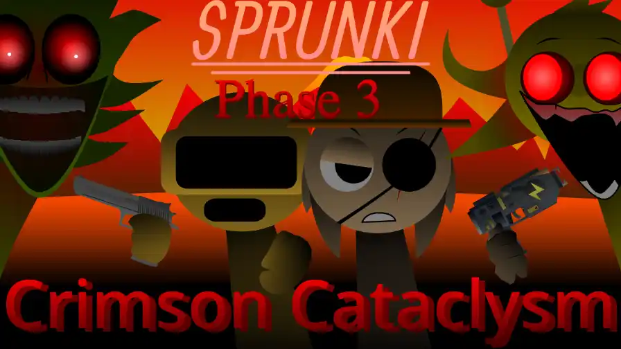 Sprunki Crimson Cataclysm Phase 3