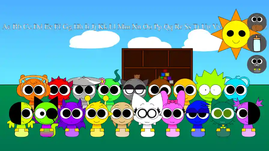 Sprunki Pyramixed Daycare Interactive